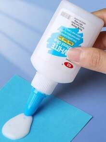 3 قطع زجاجة غراء أبيض للمدرسة للزبد القابل للغسيل، مواد الحرف اليدوية للأطفال، غراء لا يتسرب 40 مل، لوازم مدرسية، لاصق متعدد الأغراض لصنع الصور والحرف اليدوية والزبد، للمكتب والمدرسة ومشاريع الفن المنزلية، ديكور طاولة عيد الميلاد، زينة عيد الميلاد DIY