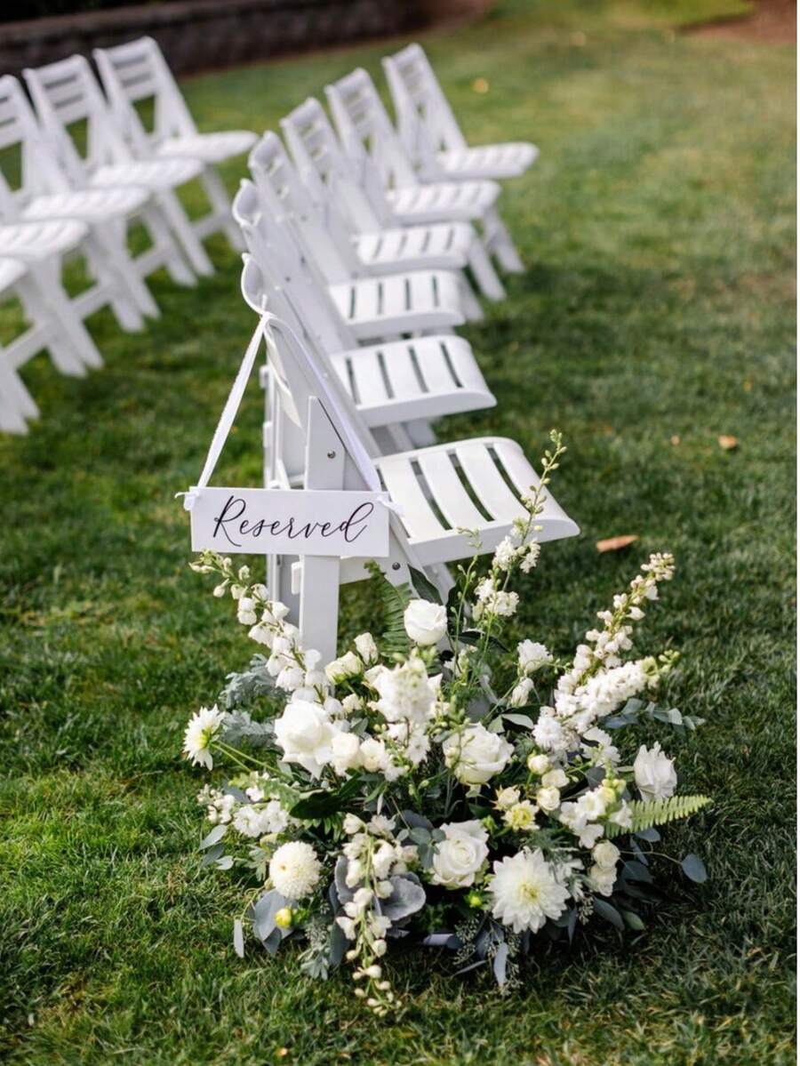 Wedding Reserved Cards, Reserved Cards, Wedding Reserved Cards, Wedding Reserved Cards, Reserved Chair Cards, Reserved Table Cards, Wedding Chair Card Decorations, Acrylic Wedding Cards, Reserved Cards, Wedding Cards, Wedding Signs, Wedding Reserved Cards, Wedding Decorations, Wedding Reserved Cards - Multicolor - View 1