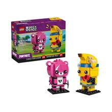 Lego 40760 Pink Bear And Banana Man Fortnite Square Head Children's Day Building Block Toy - Multicolor - View 1