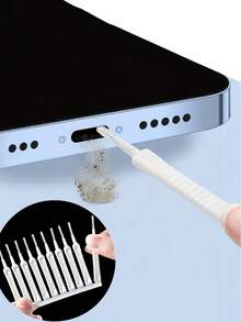 5-30 PIEZAS Cepillo de limpieza de poros multiusos para teléfonos móviles, herramientas de limpieza adecuadas para cocinas, baños, agujeros de teléfonos, teclados, teléfonos móviles y otros espacios, cepillo pequeño antiatascamiento para platos, cepillo de limpieza de poros, cepillo de limpieza de agujeros de cabezal de ducha antiatascamiento, cepillo de boquilla, cepillo de ranura, cepillo de limpieza multifuncional mini