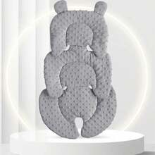Baby Non-Woven Fabric Stroller Seat Cushion Seat Mattress Pad For Carriage,Bassinet Pram - Grey - View 2