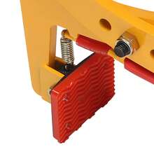 YUNRUX Curbstone Tongs 6-24cm 325kg Stone Carrier Lifting Tongs Stone Tongs Lifter - Yellow - View 3