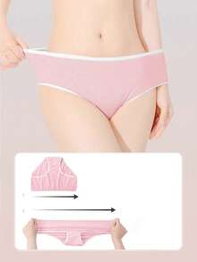 5/10/15/20pcs Disposable Underwear For Women, Sterile, Maternity, Pregnancy, Travel, Comfortable, High Waist, Suitable For Travel, Business Trip, Menstrual Period And Postpartum Care