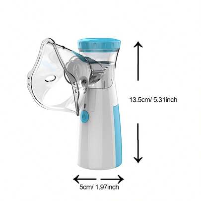 Nebulizer, Portable Nebulizer, Adult & Child Nebulizer, For Respiratory Issues, Nebulizing Mask And Adjustable Nebulization Rate Mesh Nebulizer, Facial Humidification