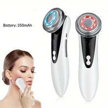 Masajeador facial multifuncional de cuidado de la piel y belleza Dispositivo eléctrico de masaje facial para limpiar, rejuvenecer, levantar y tensar la piel del rostro - Multicolor - Ver 5