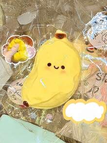 1PC Glitter Crystal Banana Squishy Toys,Slow Rising Squeeze Toy,Fidget Toy,Taba Squishy,Fun Stress Reliever Toys,Injectable Bubbles,Travel Portable Fidget Squeeze Toys,Squisy,Perfect For All Ages Austism,Ideal Holiday Gifts,Ramadan Giftse - Multicolor - View 10