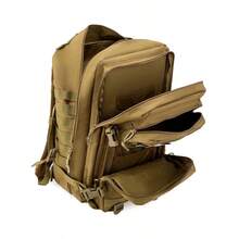 50L/30L 精英战术背包军用级重型 3 天 MOLLE 逃生包超级工作背包适合男士户外探险徒步露营旅行返校季 - 彩色 - 查看 9