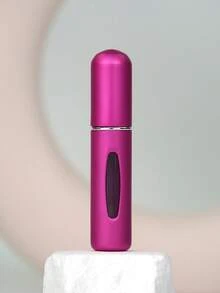 1pc 5ml Black Matte Refillable Atomizer Perfume Bottle - Black - View 8