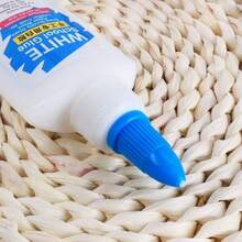 3 قطع زجاجة غراء أبيض للمدرسة للزبد القابل للغسيل، مواد الحرف اليدوية للأطفال، غراء لا يتسرب 40 مل، لوازم مدرسية، لاصق متعدد الأغراض لصنع الصور والحرف اليدوية والزبد، للمكتب والمدرسة ومشاريع الفن المنزلية، ديكور طاولة عيد الميلاد، زينة عيد الميلاد DIY