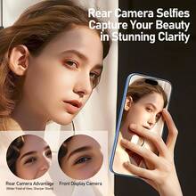 1pc Smart Magnetic Wireless Phone Vlog Selfie Monitor Screen. Compatible With Multiple Systems, Wireless Real-Time Mirroring Of Phone Screen, 1080P HD Clarity, Suitable For Selfie, Live Streaming And Vlog. - Multicolor - View 7