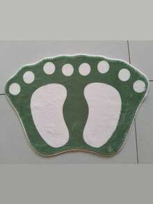 1 件创意形状脚垫，适用于入口、卧室、浴室的扁平防滑吸水地毯，通用可洗便携式地垫，母亲节、生日、返校、毕业典礼、婚礼的绝佳礼物，房间装饰浴室配件入口装饰浴室厨房装饰