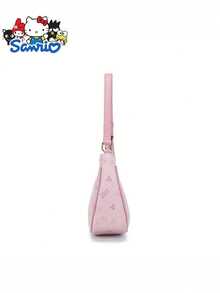 1 件 Sanrio Hello Kitty 腋下单肩包、手提包、可调节肩带、适合日常外出、理想的生日礼物、送给家人和朋友的绝佳礼物（无礼盒包装） - 彩色 - 查看 5