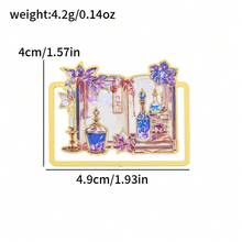 Marcapáginas de metal estilo gótico vintage, accesorios de lectura para lectores, adecuados como regalos de cumpleaños, regalos navideños para familiares y amigos, artículos de papelería de moda, regalos góticos