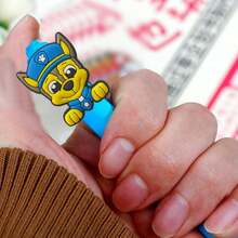 Caneta Esferográfica Fofa da Patrulha Canina, 0,5 mm, Caneta de Carbono Preta à Base de Água, Caneta Neutra com Múltiplos Formatos Criativos. Pacote de Presentes de Papelaria Universitária para o Início do Ano Letivo. Uma Caneta de Assinatura de Escritório Interessante. Material Escolar, Volta às Aulas