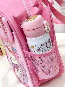 Sanrio 1pc Insulated Fashionable Portable Lunch Bag Cute Cartoon    Design Reusable Lunch Box Perfect For School Work Meals