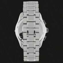 Orient 1 Piece Men's Orient FUZ01003W Sports Quartz Watch – 49 Mm Stainless Steel Case, White Dial With Day-Date-24H Subdials, 100 M Water-Resistant For Active Lifestyles