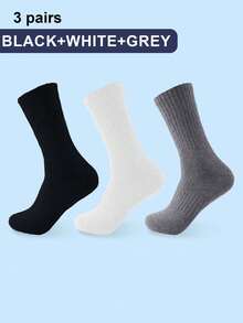 5 par ciepłych skarpet trekkingowych z wełny merynosów – grube, wyściełane skarpetki odprowadzające wilgoć dla mężczyzn i kobiet, niezbędne podczas aktywności na świeżym powietrzu zimą, skarpetki jesienne