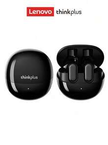 Auriculares Bluetooth Lenovo LP19PRO, semi-intrauriculares, controlador dinámico grande, sonido envolvente de 360°, audio de alta calidad, baja latencia, larga duración de la batería, deportes, música, juegos, llamadas claras con micrófono, auriculares inalámbricos para teléfonos inteligentes y tabletas - Negro - Ver 13