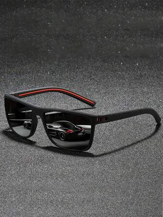 Unisex Fashion Casual Solid Color Glasses, Suitable For Daily Life, Travel And Vacation