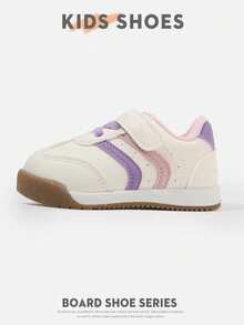 Elegant Baby Flat Shoes, Unisex, Fashionable & Versatile, Non-Slip, Lightweight, Regular, Durable, Helpful For Baby's Foot Development, Spring/Autumn