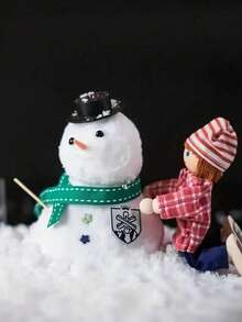300g Christmas Decoration Snowflakes, Fake Snow Powder And Artificial Snow - Ideal For Holiday Scene Decoration, Theme Party Decor And Christmas Decoration. Can Be Used As Christmas Gift, Christmas Ornament, Home Decor, Party Decoration, Room Decor, Winter Christmas Decoration, Home Christmas Gift, Christmas Decoration - White - View 2