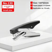 1 pieza/999 piezas Grapadora manual, Grapadora de agarre ergonómico, Grapadora de empaque de entrega ahorradora de trabajo para restaurante, cafetería, tienda de té con leche, tintorería