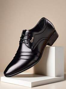 Scarpe Oxford da uomo, scarpe eleganti da cerimonia per matrimoni, affari, feste, banchetti e ufficio