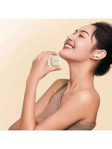 Lenovo EA166電競無線耳機 沉浸式遊戲音效 入耳式舒適配戴 藍牙5.4穩定連線 電競手遊首選 黑色 - 黑色 - 查看 5