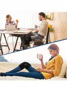 1pc Unisex Electric Heated Knee Pad, Warm Knee Joint Protection, Heating Therapy For Arthritis And Cold Legs