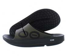 Oofos Ooah Sport Unisex Shoes - Tactical Green - View 1