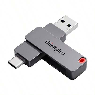 Lenovo The TPU301 USB Flash Drive Is Compact, Lightweight, And Portable, Compatible With Both Mobile Phones And Computers, And Offers Stable Data Transfer Performance.