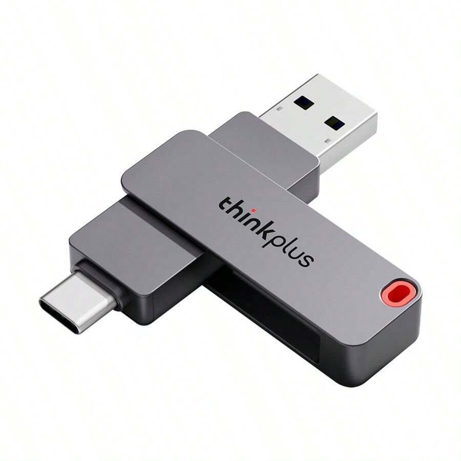 Lenovo USB Flash Drive TPU301 Is Compact, Lightweight, Waterproof And Shockproof. Suitable For Mobile Phones And Computers. High-Speed Transmission And Stable Performance. Pearl Tin - Pearl Tin - View 1