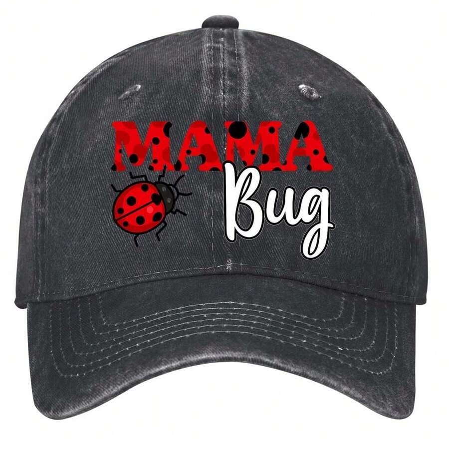 Mama Bug A Playful And Heartfelt Name Hats Vintage Washed Baseball Cap ...