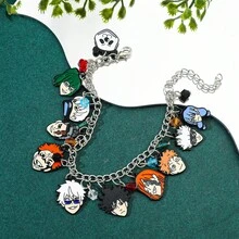 1 chiếc vòng tay phong cách hoạt hình anime  Gojo Sato, Itadori Yuji cá nhân hóa DIY, thích hợp để đeo hàng ngày, thích hợp làm quà tặng cho gia đình và bạn bè - Nhiều màu - Xem 3