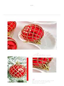 16 قطعة زينة كرات عيد الميلاد لشجرة عيد الميلاد، كرات زينة لا تنكسر معلقة على شجرة عيد الميلاد، كرات بلاستيكية بالجملة لزينة شجرة العطلات، مع سلسلة معلقة، مناسبة لشجرة عيد الميلاد وحفلات عيد الميلاد وديكور المنزل، (أحمر - ذهبي وردي - أبيض)