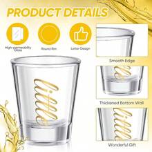 2 Pcs Sorority Big Little Shot Glasses With Thick Base Big Little Sorority Gifts 2 Oz Tequila Shot Glasses CupsRed