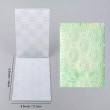 森林/航空邮件/花朵 3D 压花文件夹钻石条纹纹理图案背景，用于为剪贴簿纸制作卡片制作用品添加纹理细节