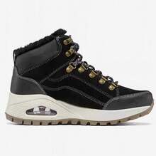 Skechers Lässige High-Top-Sneakers aus Samt mit dicker Sohle für Damen