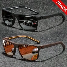 New Stylish Square Fashion Glasses For Men, Outdoor Sports Driving Fishing Cycling Glasses, Colorblock Casual Unisex All Season