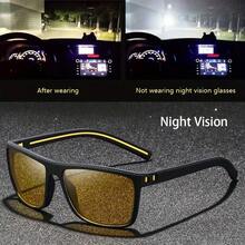 New Stylish Square Fashion Glasses For Men, Outdoor Sports Driving Fishing Cycling Glasses, Colorblock Casual Unisex All Season