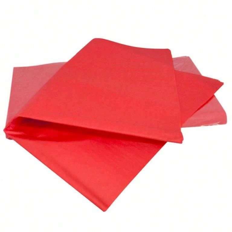 Papier de soie Campus College 50 x 76 cm Bleu foncé Rame 500 feuilles - Rouge - Voir 1