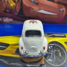 Carrinho Fusca Ferro Fricção Metal Miniatura Brinquedo equipe