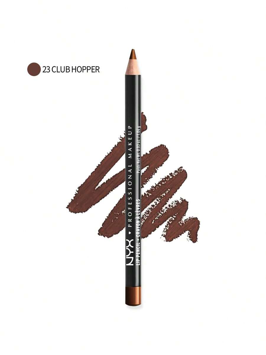 NYX 绒面哑光天鹅绒柔滑唇线笔 23 Club Hopper 彩妆唇线笔 0.03 盎司/1 克 柔软哑光效果 奶油质地 高显色度 持久舒适 适合女朋友 妻子 母亲 朋友 生日 毕业派对 旅行 露营 户外 学校 校园旅行 节日 周年纪念 秋季 万圣节 秋季造型 哥特风格 现代甜美 - 23 俱樂部跳躍者 - 查看 1