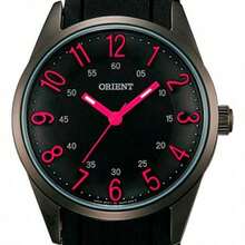Đồng hồ Orient nữ Analog Quartz có dây cao su FQC0R001B0 - màu đen - Xem 3