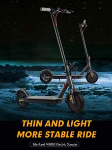 Mankeel 350W Foldable Electric Scooter For Adults & Teen, 8.5" Anti-Skid Tires, 19 MPH Max Speed, 22 Mile Range, Dual Braking,  E-Scooter With App Control For Urban & Outdoor Commutes, Women's Day Gift - US A Type Plug(110-127V) - View 4