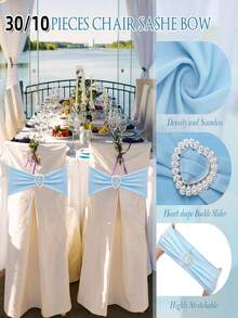 Heart-Shaped Buckle Sliding Elastic Chair Cover Strap, Universal Elastic Chair Strap, Suitable For Wedding Banquets, Event Parties, Wedding Celebrations, Party Banquets, Hotel Events, Ceremonies, Holiday And Birthday Decorations, Christmas, And Other Occasions.