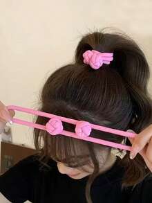 5 pezzi di elastici per capelli ad alta elasticità, essenziali per la coda di cavallo alta: accessori per capelli alla moda da donna, lacci per capelli elastici di colore solido antiscivolo, accessori per capelli di stile minimalista versatili per uso quotidiano, accessori per capelli da ragazza, accessori per capelli, autunno, viaggio, accessori per capelli, accessori da donna, accessori per capelli, regali, regali per donne, accessori per capelli, riempitivi per calze