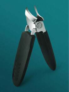 1pc High Precision Wide Angled Nail Clipper, Sharp Stainless Steel Nail Cutter, Suitable For Ingrown Nails And Thick Toenails Care For Elderly