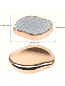 男女通用水晶腿毛，可重复使用水晶腿毛去除器，神奇无痛去角质脱毛工具，神奇腿毛橡皮擦，适用于背部手臂腿部