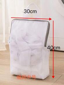 1 pieza, Bolsa colgante para almacenamiento de calcetines, armario, ropa interior, artículo de almacenamiento para estudiantes en dormitorios, bolsa de red colgante a un lado de la cama